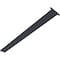 Ekena Millwork 2 1/2"W x 32"D Countertop Island Steel Heavy Duty Bracket w/ Flange, Powder Coated Black BKTM02X32IBPBL - alternate 6